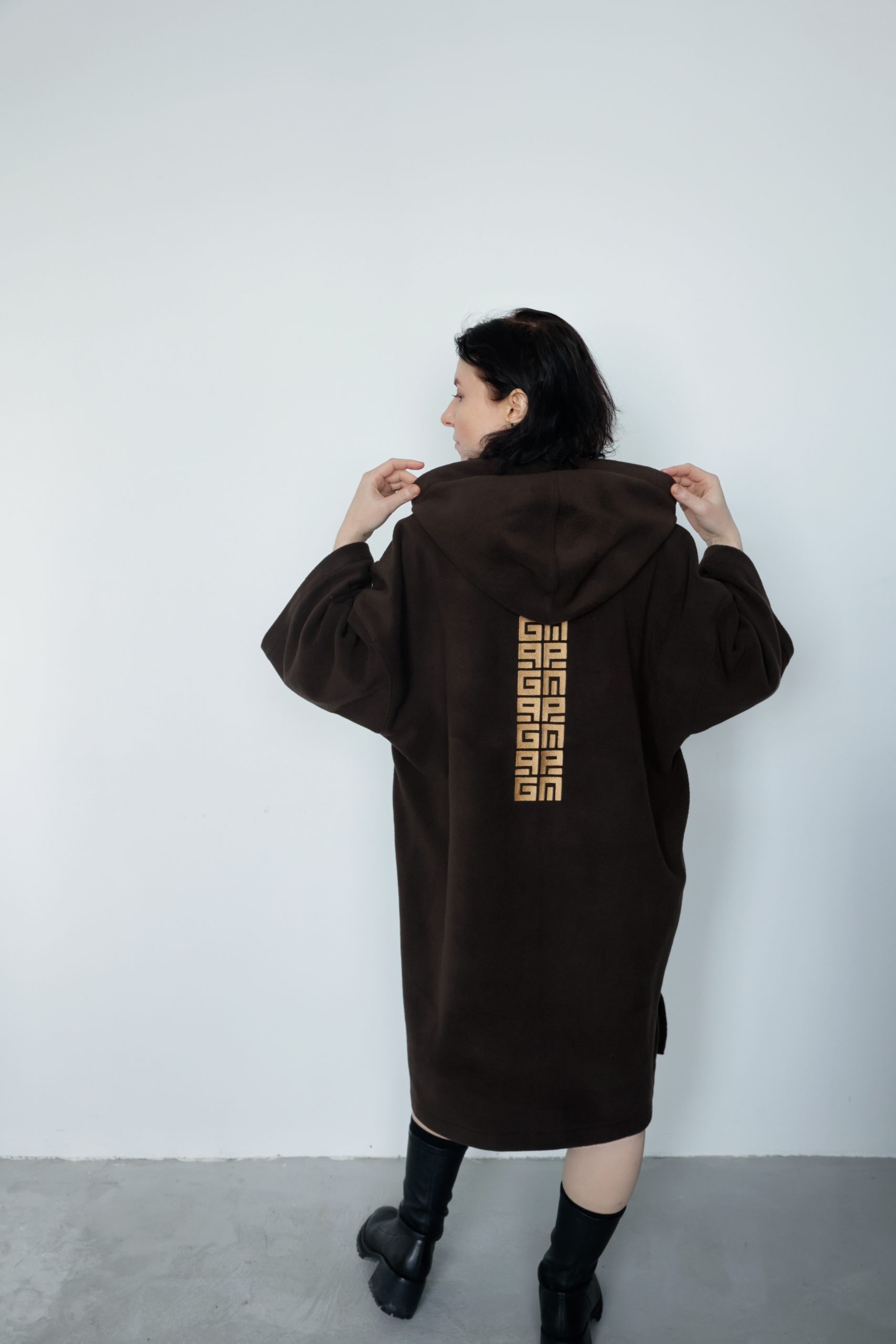 Пончо из флиса