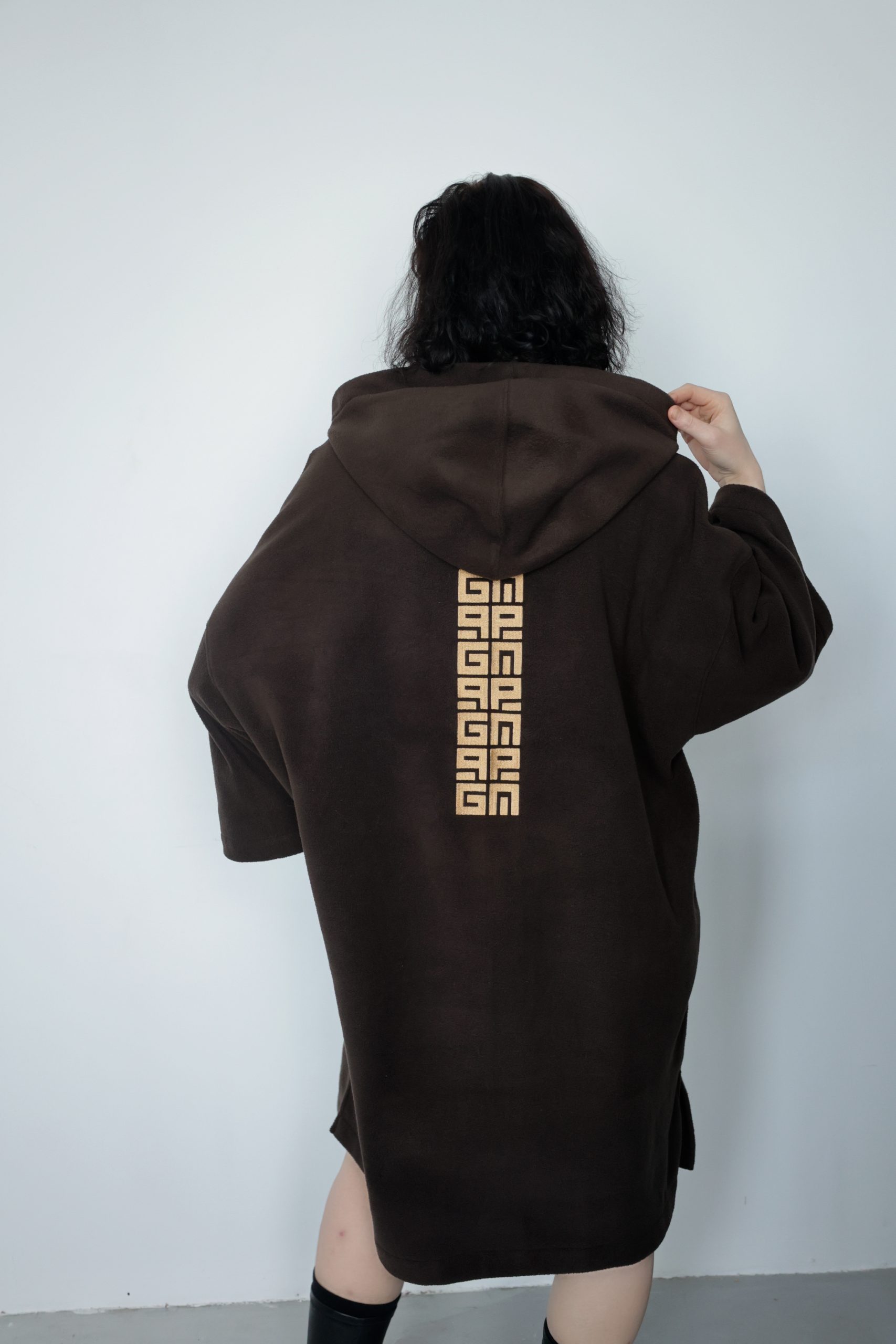 Пончо из флиса