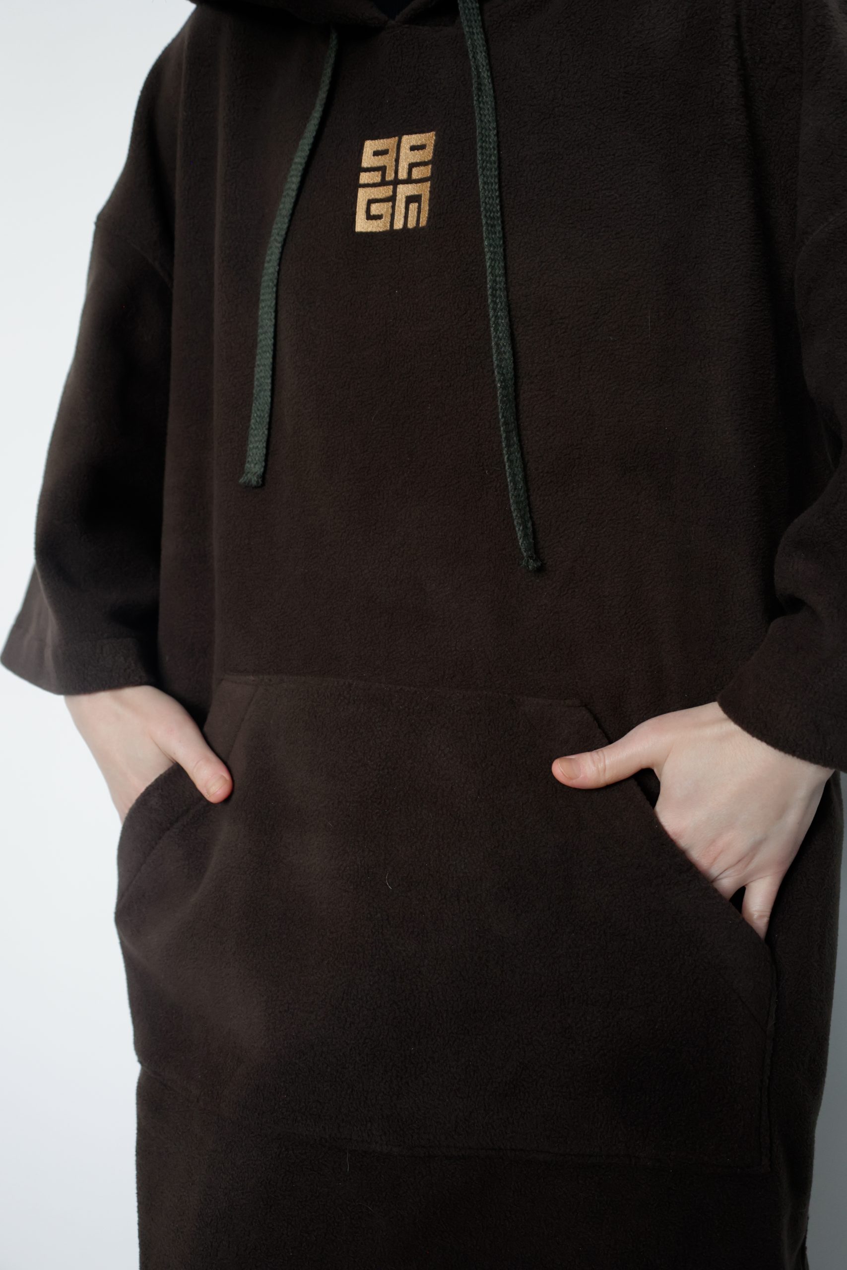 Пончо из флиса